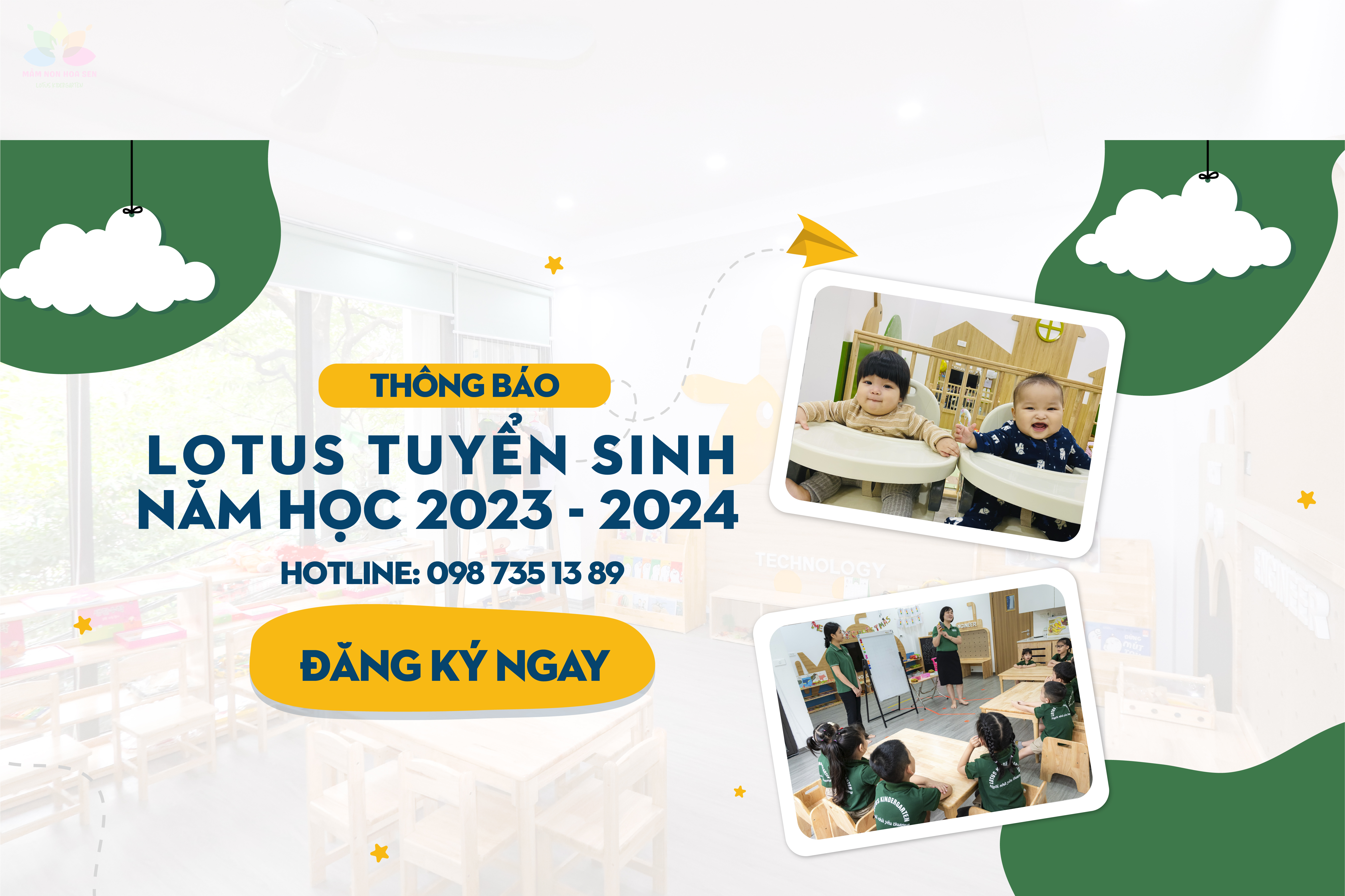 Trường Mầm non Hoa Sen (Lotus Kindergarten) - Nhân Chính
