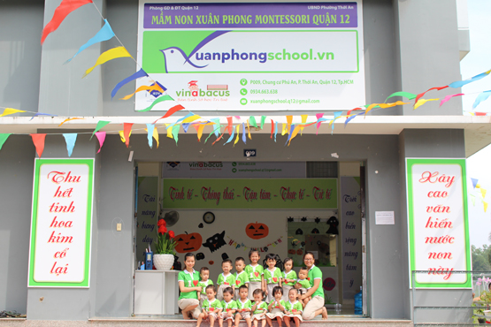 Trường mầm non Xuân Phong Montessori - Hiệp Thành